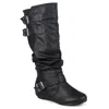 Journee Collection Women's Extra Wide Calf Tiffany Boot In Black