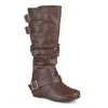 Journee Collection Women's Tiffany Boot In Brown