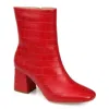 Journee Collection Journee Women's Trevi Bootie In Red