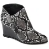 Journee Collection Journee Women's Tru Comfort Foam Glam Wedge Bootie In Multi