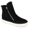 Journee Collection Journee Jezzy Faux Fur Lined Boot In Black