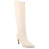 Journee Collection Journee Women's Tru Comfort Foam Rehela Wide Width Wide Calf Boots In Beige