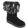Journee Collection Women's Zorah Boots In Black
