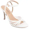 Journee Collection Vanita Stiletto Sandal In White