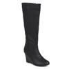 Journee Collection Journee Women's Wide Calf Langly Boot In Black