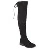 Journee Collection Journee Women's Wide Calf Mount Boot In Black