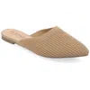 Journee Collection Aniee Knit Mule In Multi