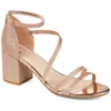 Journee Collection Journee Women's Wide Width Bella Sandals In Multi