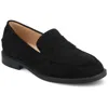 Journee Collection Journee Womens Brooks Penny Loafer In Black