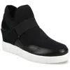 Journee Collection Journee Womens Damari High Top Stretch Wedge Sneaker