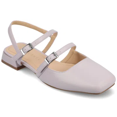 Journee Collection Journee Womens Gretchenn Wide Width Flats In Blue