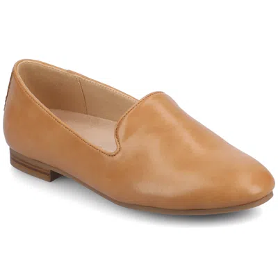 Journee Collection Journee Womens Ishani Career Ballet Flats In Brown