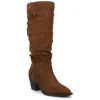 Journee Collection Journee Womens Kaleah Knee High Wide-calf Slouchy Boots