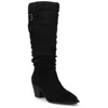 Journee Collection Journee Womens Kaleah Knee High Wide-calf Slouchy Boots