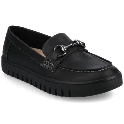 Journee Collection Journee Womens Kaya Bit Loafer In Black