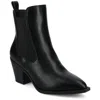 Journee Collection Journee Womens Rosemary Western Chelsea Booties