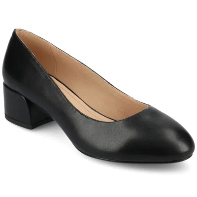 Journee Collection Journee Womens Saarii Wide Width Pumps In Black