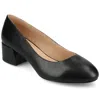 Journee Collection Journee Womens Saarii Wide Width Pumps In Black