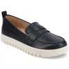 Journee Collection Journee Womens Tayla Medium And Wide Width Penny Loafer In Black