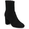 Journee Collection Journee Womens Vivia Medium And Wide Width Stretch Dress Booties In Black
