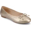 Journee Collection Kaiah Ballet Flat In Champagne
