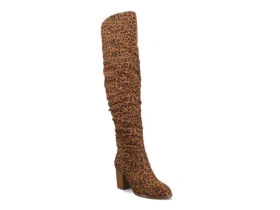 Journee Collection Kaison Overtheknee Boot In Brown