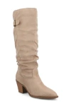 Journee Collection Journee Womens Kaleah Knee High Wide-calf Slouchy Boots