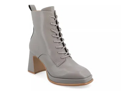 Journee Collection Kalindi Bootie In Gray