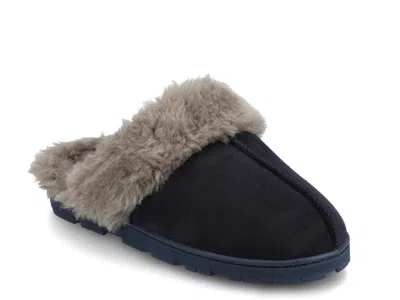 Journee Collection Kalli Clog Slipper In Blue