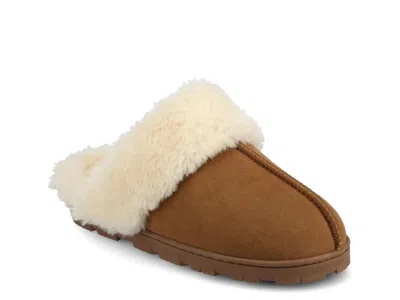 Journee Collection Kalli Clog Slipper In Brown