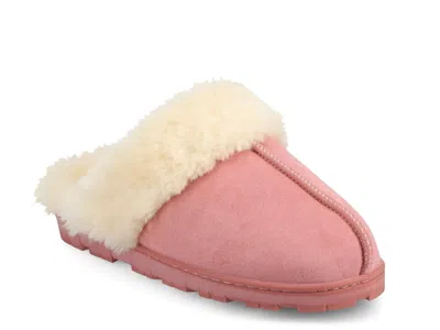 Journee Collection Kalli Clog Slipper In Pink