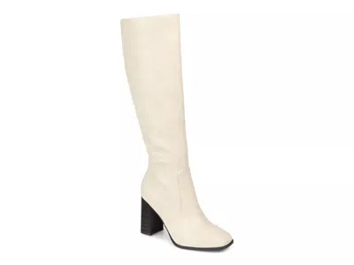 Journee Collection Karima Boot In White