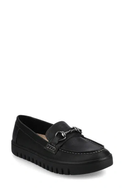 Journee Collection Kaya Horsebit Loafer In Black