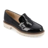 Journee Collection Kenly Womens Moc Closed Toe Loafers In Black