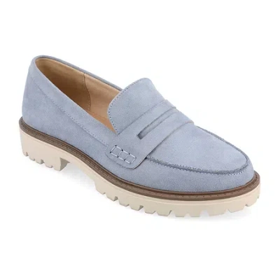 JOURNEE COLLECTION KENLY WOMENS MOC CLOSED TOE LOAFERS