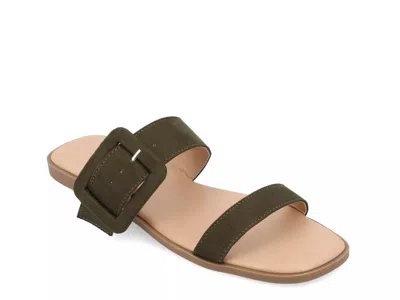 Journee Collection Kerris Sandal In Green