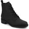Journee Collection Kodah Ankle Boot- Wide Width Available In Black