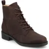 Journee Collection Kodah Ankle Boot- Wide Width Available In Brown