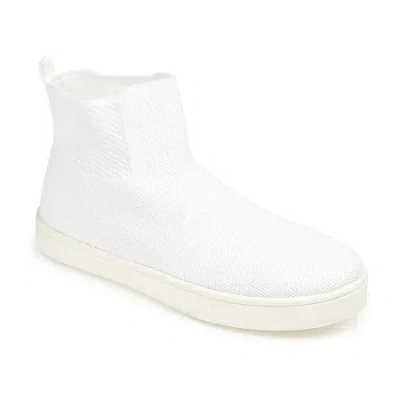 Journee Collection Kody Womens Sneakers In White