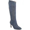 Journee Collection Journee Womens Laramie Knee High Western Boots