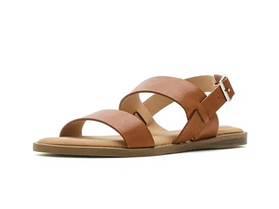 Journee Collection Lavana Women's Sandals Tan: 11 W In Multi