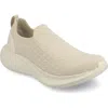 Journee Collection Linnea Knit Sneaker In Gray