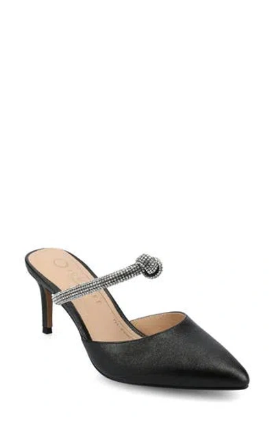 Journee Collection Lunna Mule Pump In Black