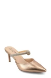 Journee Collection Lunna Mule Pump In Gold
