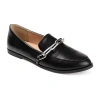 Journee Collection Madison Womens Moc Closed Toe Loafers In Black