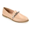 Journee Collection Madison Womens Moc Closed Toe Loafers In Neutral