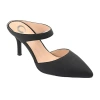Journee Collection Maevali Womens Pointed Stiletto Heel Pumps In Black