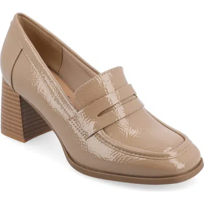 Journee Collection Malleah Loafer Pump In Brown
