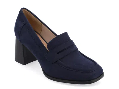 Journee Collection Malleah Pump In Blue