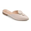 Journee Collection Mallorie Womens Pointed Mules In Multi